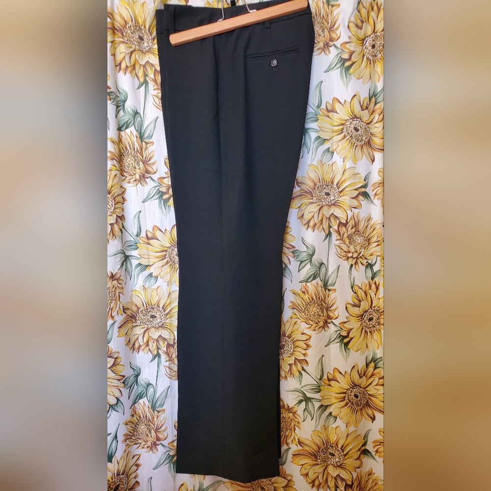 Talbots Curvy Black Dress Slacks Size 8